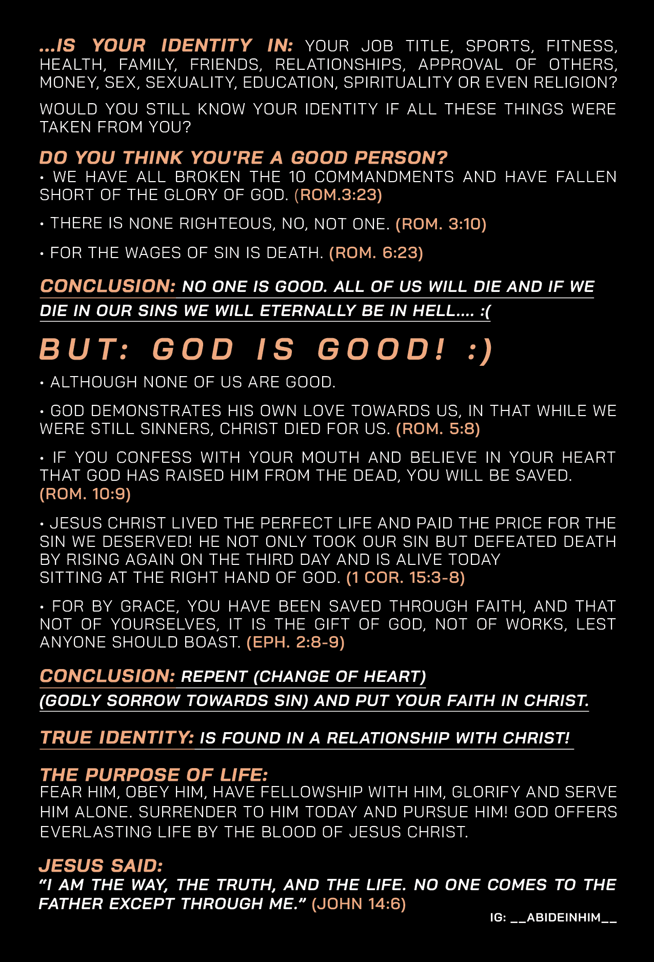 Gospel Tracts