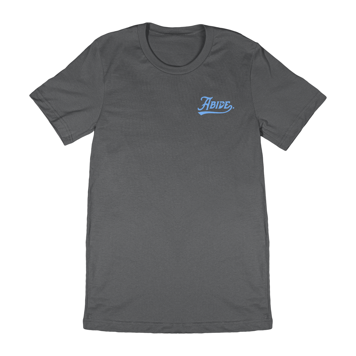 Abide. Heather Charcoal T-Shirt
