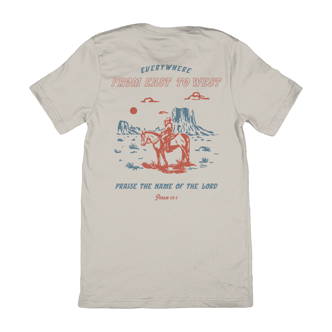 East to the West Cowboy T-Shirt