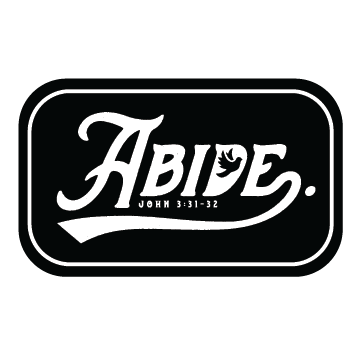 Abide Sticker